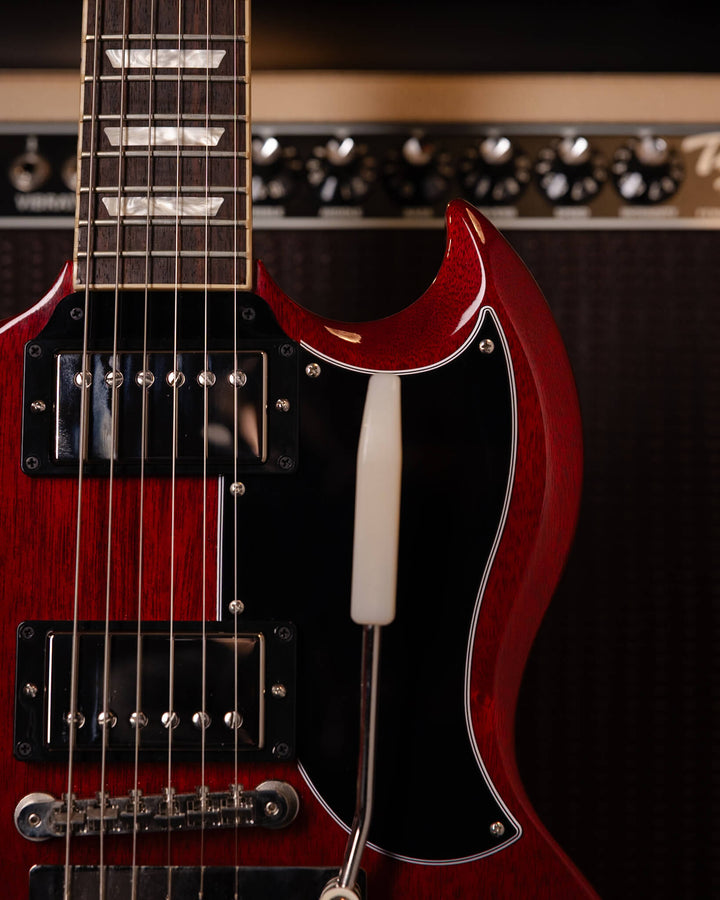Gibson SG 64" Standard Reissue, Heavy Aged Faded Cherry 2020
