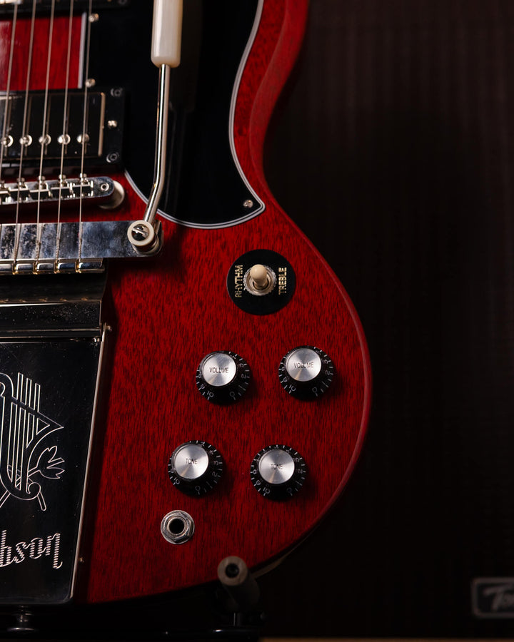 Gibson SG 64" Standard Reissue, Heavy Aged Faded Cherry 2020