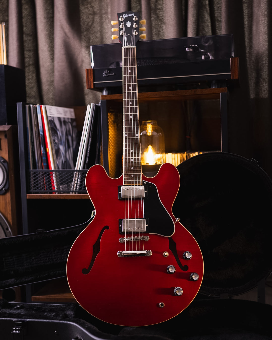 Gibson ES-335 Cherry Red Satin 2026 - Guitarra Eléctrica