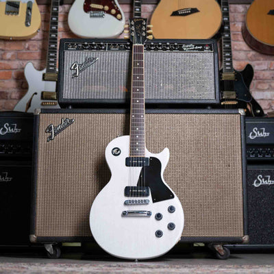 Gibson Les Paul Junior Special P-90 Transparent white 2012 - Guitarra Eléctrica