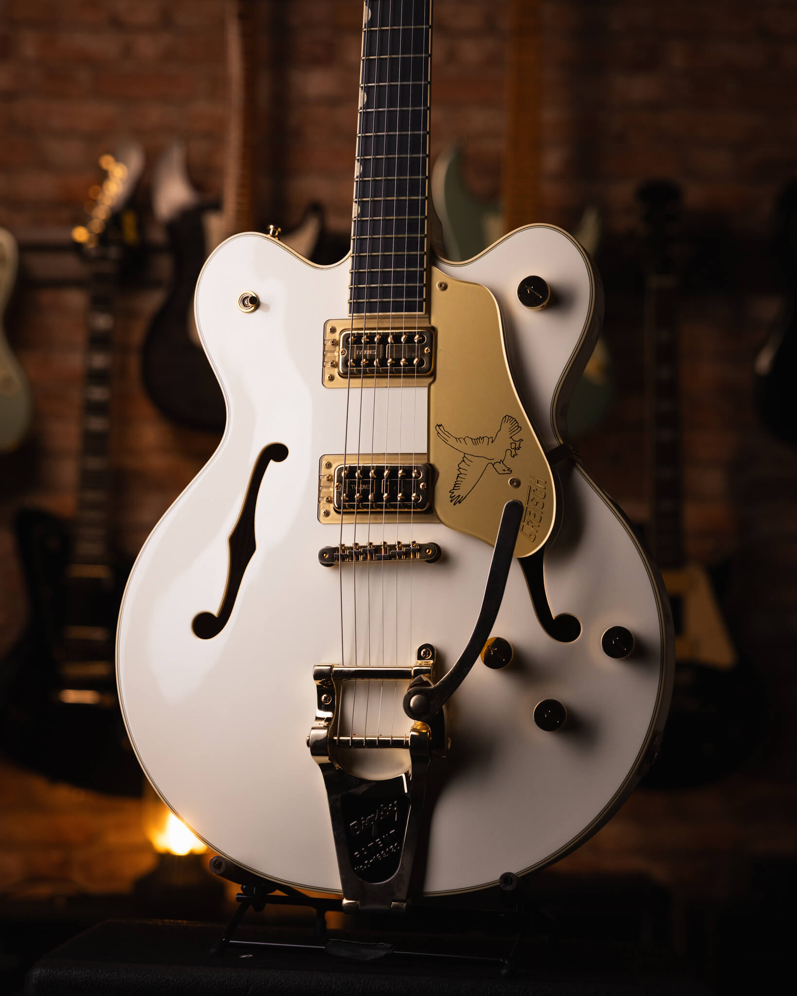 ギター gretsch g6609tgdc-cdg broadkaster Gretsch Broadkaster G6609TG Vintage White 2017 | Gearhub 🌶️