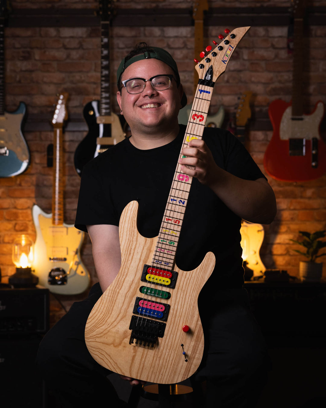 jason becker gear Kiesel JB24 Jason Becker Numbers - Guitarra Eléctrica