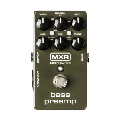 MXR® BASS PREAMP - Pedal de Bajo