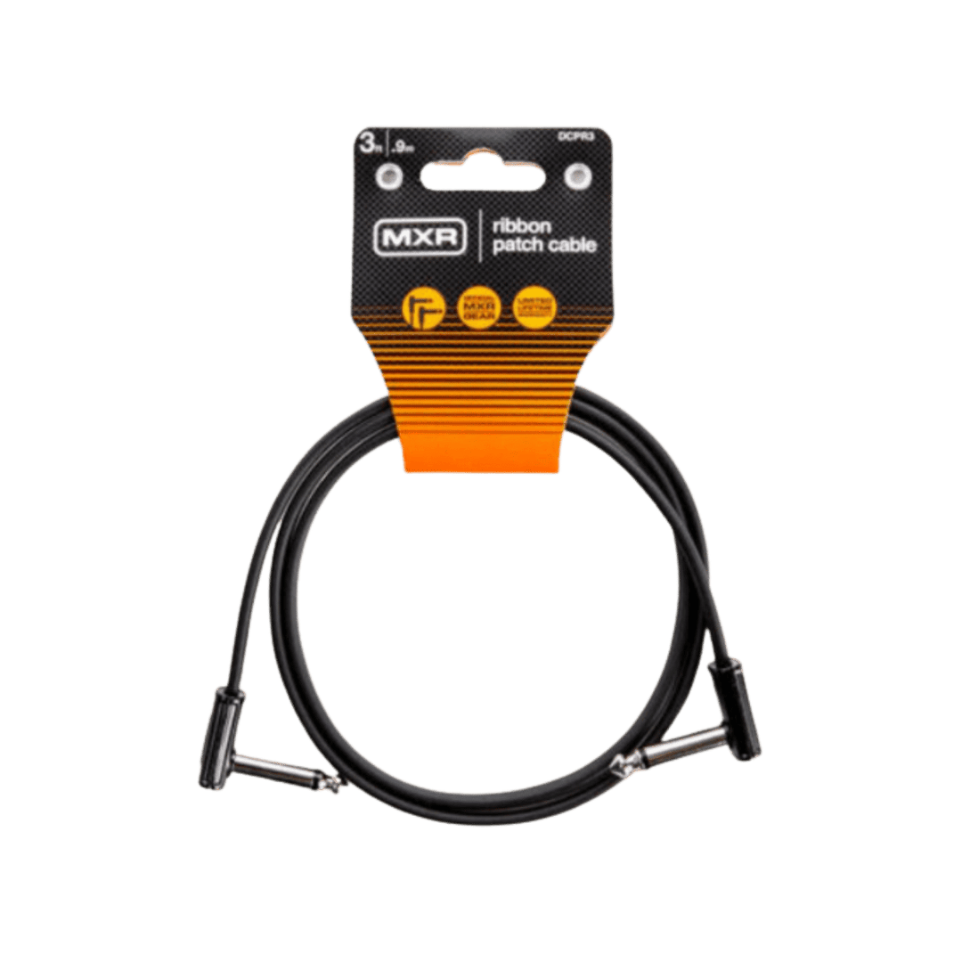 MXR DCP3 Cable de conexión de 1 metro (Angled / Angled) | Los cables de instrumento MXR son diseñados por músicos para músicos, siempre teniendo en mente tono y durabilidad. Es por esto que los cables MXR están diseñados para traducir el tono desde tus ca
