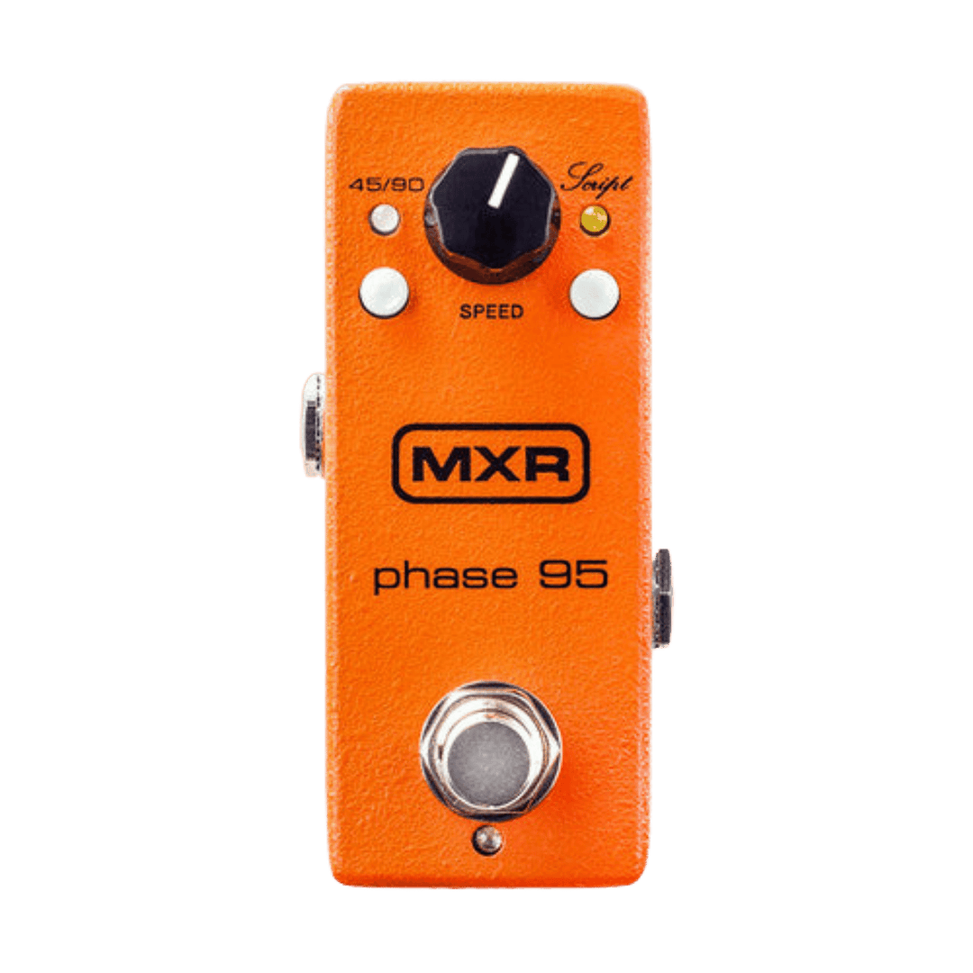 MXR® PHASE 95 - Pedal de Guitarra | MXR conoce los phasers. El tamaño compacto, la construcción superior y el sonido refinado del Phase 90 ponen a MXR en el mapa, y establecen el estándar por el que se juzgan todos los demás phasers. Dos años más tarde, M