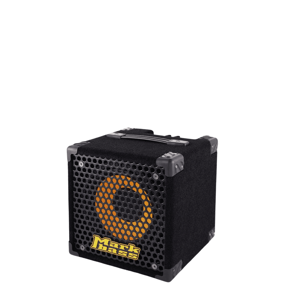 Markbass Micromark 801 - Combo de Bajo | The Micromark now has a big brother—one who is still small enough to deliver the Markbass sound anywhere, but big enough to provide a fuller sound with plenty of bottom end!The Micromark 801 features a single yello