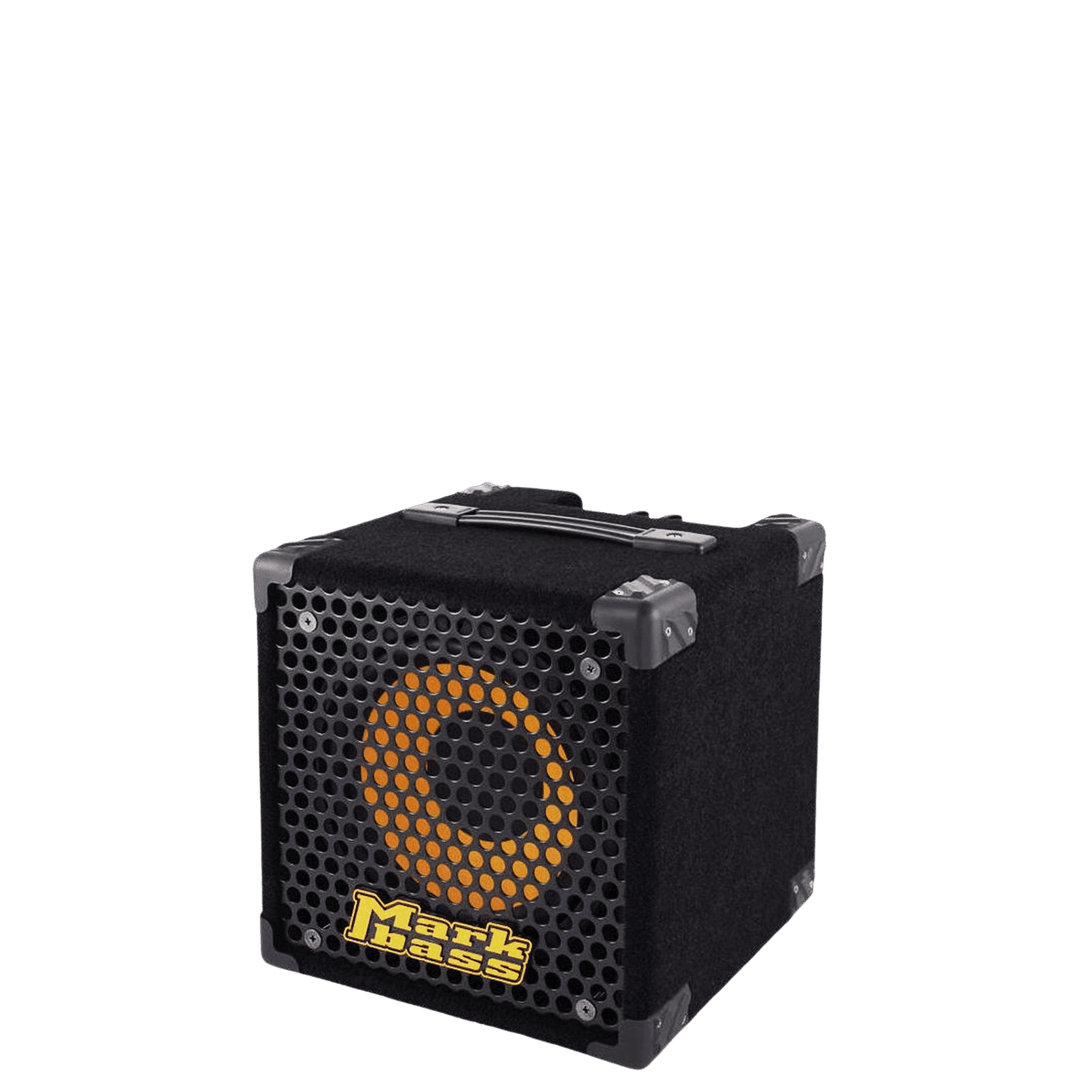 Markbass Micromark 801 - Combo de Bajo | The Micromark now has a big brother—one who is still small enough to deliver the Markbass sound anywhere, but big enough to provide a fuller sound with plenty of bottom end!The Micromark 801 features a single yello