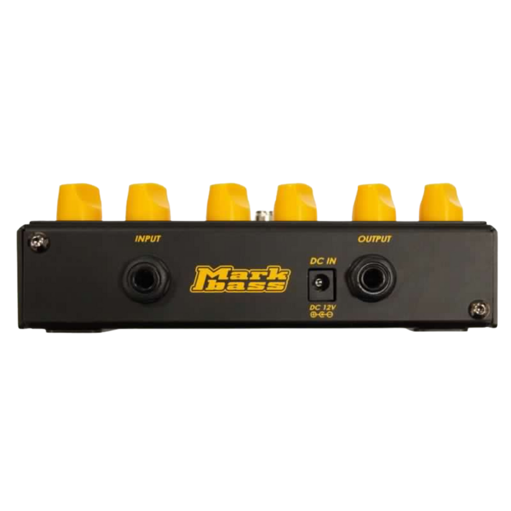 Markbass Compressore - Pedal de Bajo | Después del gran éxito del cabezal Little Mark Vintage, que marcó una nueva era de Markbass, diseñamos el MARK VINTAGE PRE, un nuevo pedal de preamplificador a tubos, REAL TRUE BYPASS, listo para convertirse en una h