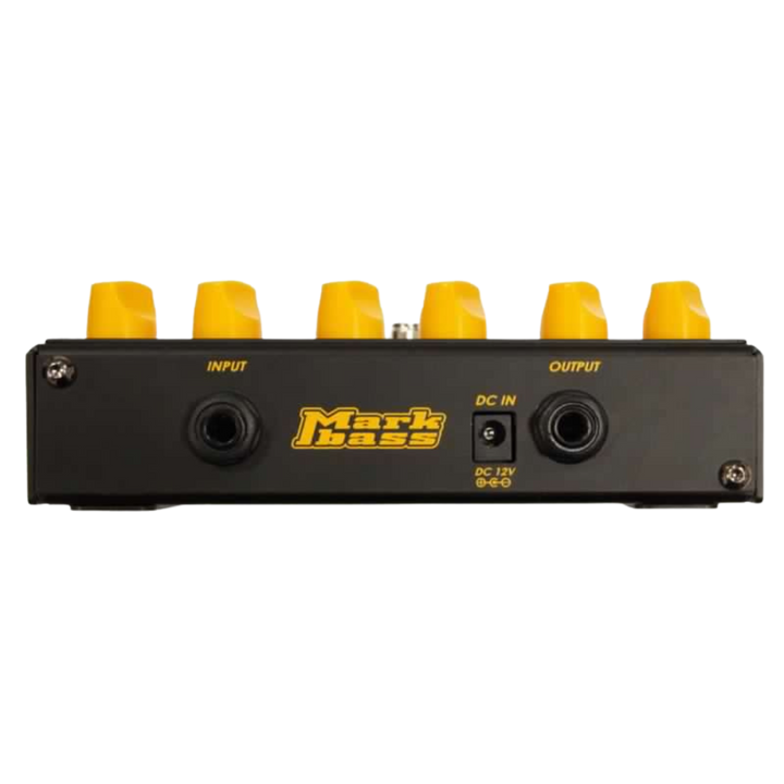 Markbass Compressore - Pedal de Bajo | Después del gran éxito del cabezal Little Mark Vintage, que marcó una nueva era de Markbass, diseñamos el MARK VINTAGE PRE, un nuevo pedal de preamplificador a tubos, REAL TRUE BYPASS, listo para convertirse en una h