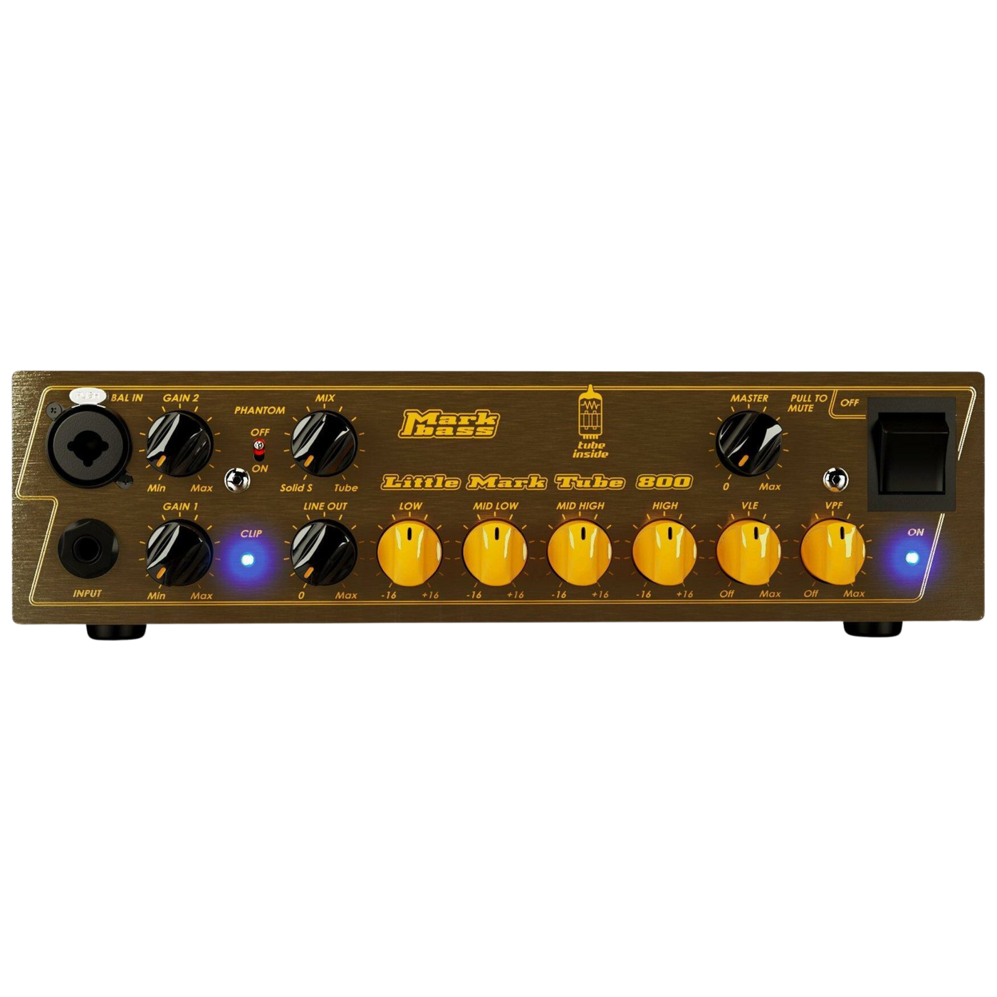 Markbass Little Mark Tube 800 - Cabezal de Bajo
