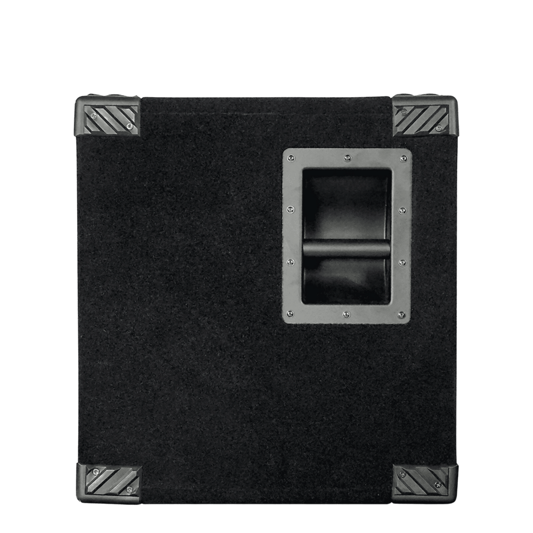 Markbass Marcus Miller 102 - Gabinete de Bajo | "My signature Markbass cabinets have a really fat low end thanks to the rear-ported design - and the highs are ultra focused thanks to brand new 1 inch "Voice Coil" tweeter. Also the angled cabinet design al