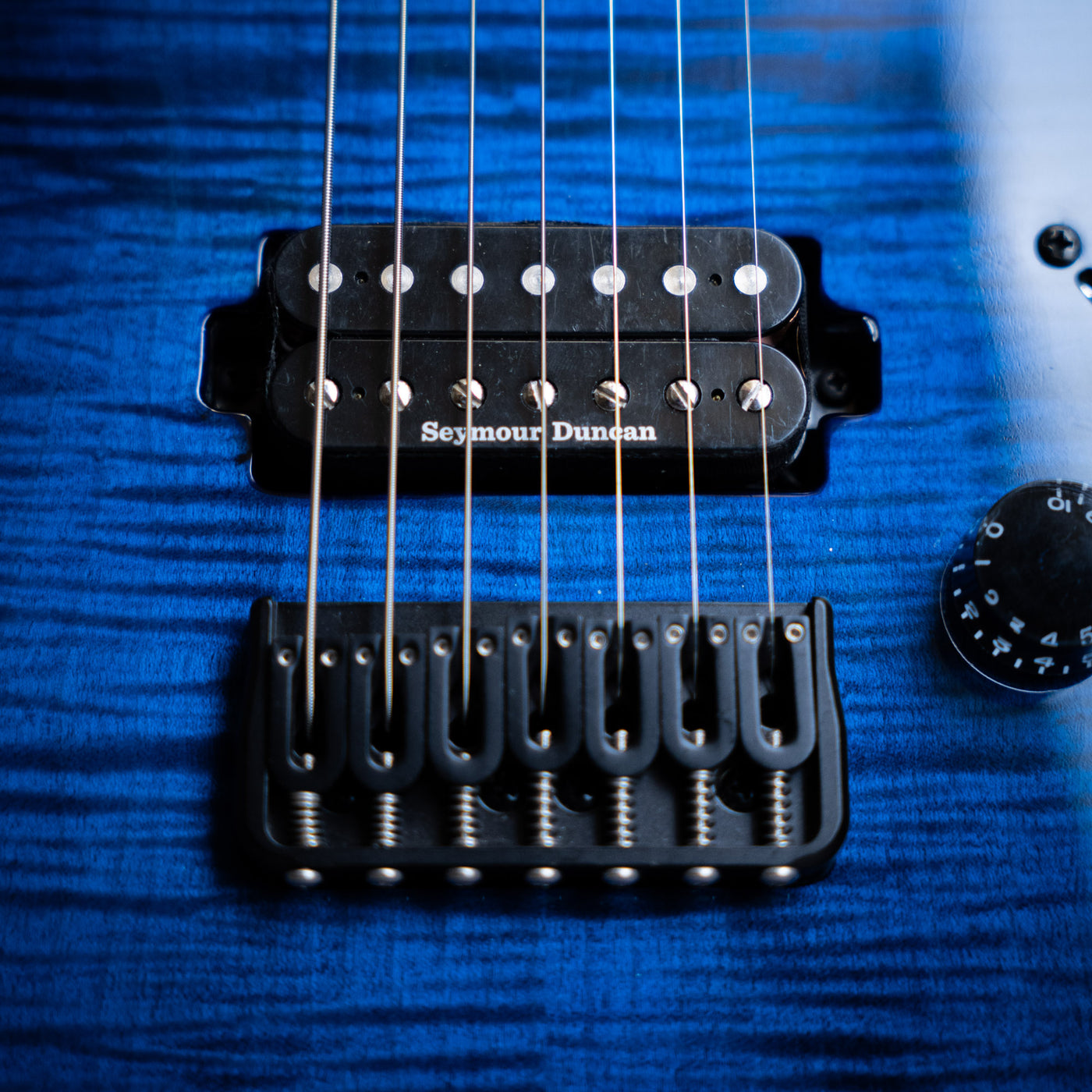 Mayones Legend 7 2-tone Blue Burst 2016 - Guitarra Eléctrica