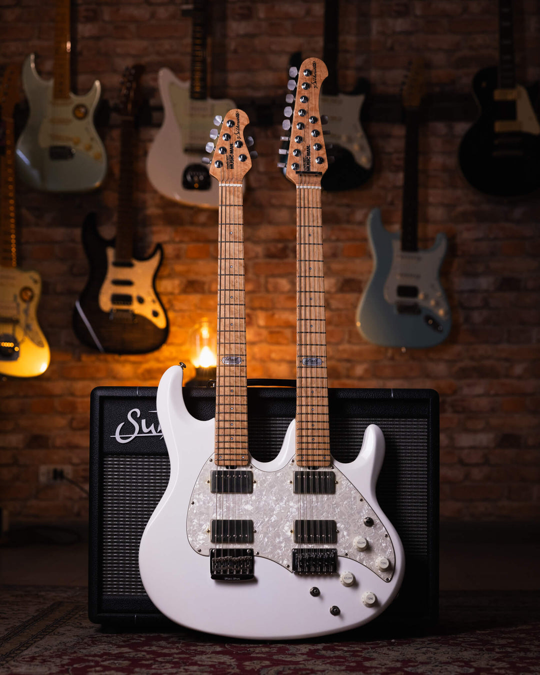 Musicman Silhouette Double Neck 6/12  Family Reserve 2009