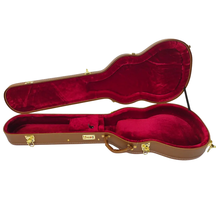 Music Bags - Case para LP Café | Los "Hard Case" Music Bags proporcionan la resistencia y durabilidad necesaria para transportar tus instrumentos y protegerlos de todo, no dudes en adquirir la mejor calidad en protección para tu instrumento, Music Bags es