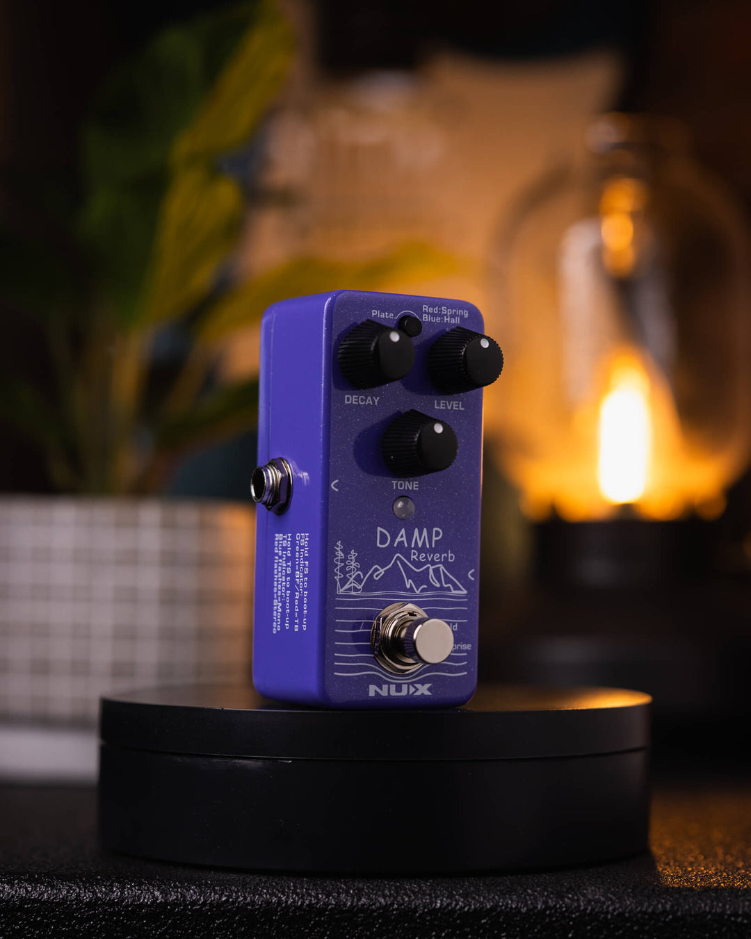 Nux Damp Reverb NRV-3 - Pedal de guitarra