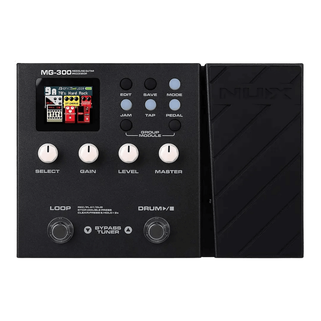 NUX MG 300 ギターエフェクター Nux MG300 - Pedalera multiefecto para guitarra | Gearhub 🌶️