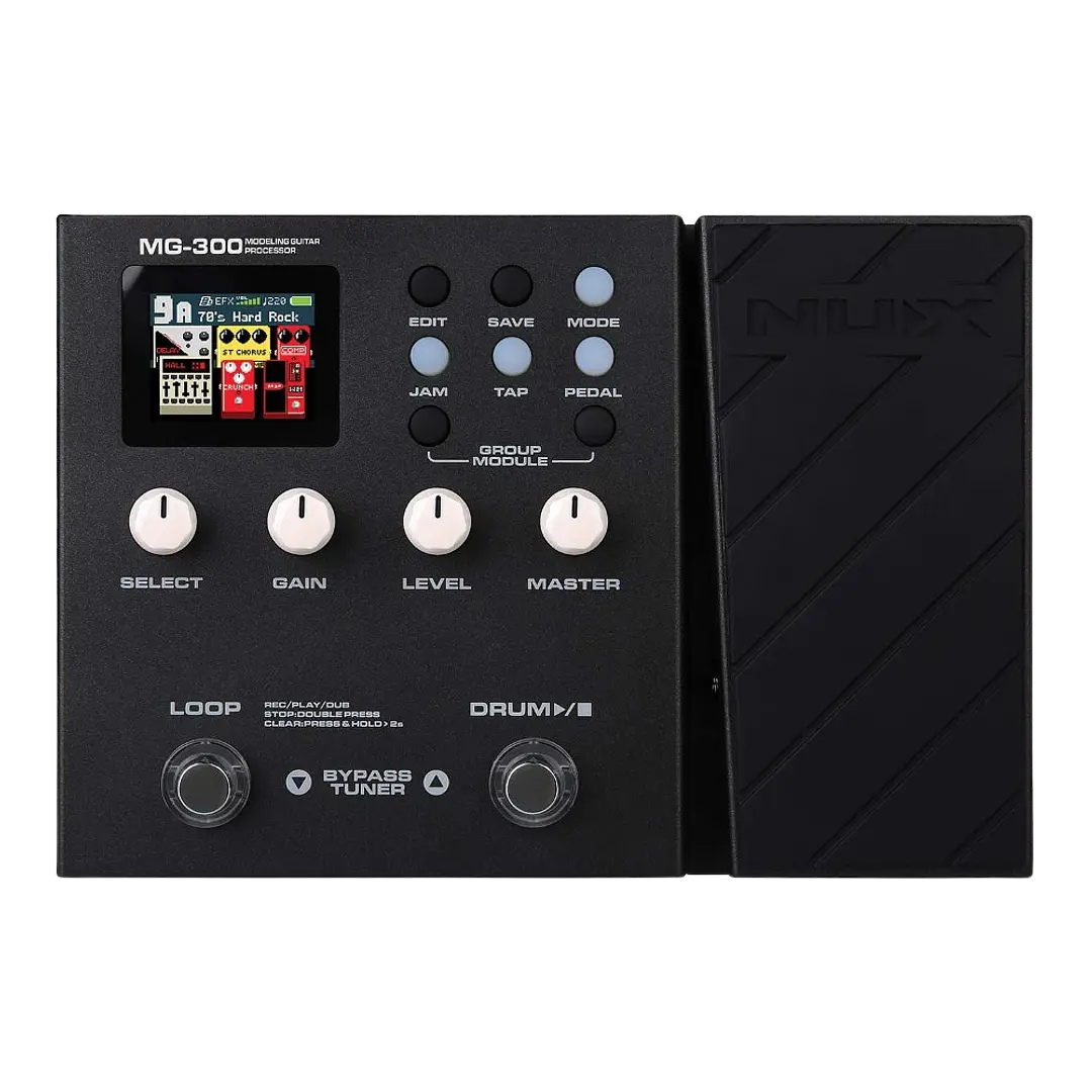 Nux MG300 - Pedalera multiefecto para guitarra