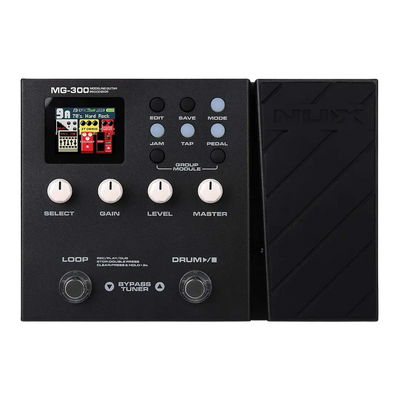 Nux MG300 - Pedalera multiefecto para guitarra