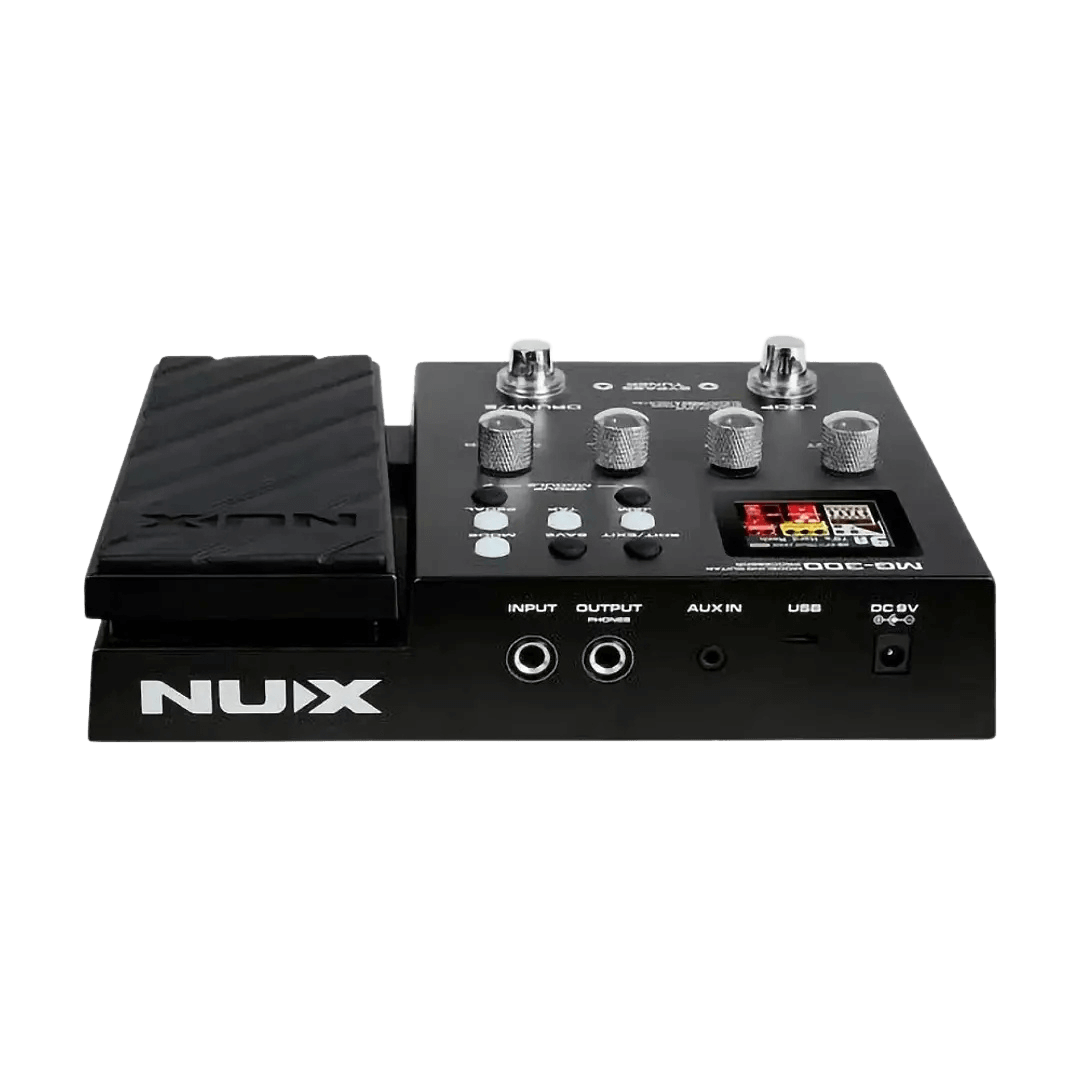 Nux MG300 - Pedalera multiefecto para guitarra | ¡Ingresa al NUX MG-300, el modelador que te dejará boquiabierto! El bloque de preefectos recrea a la perfección el increíble sonido característico de los pedales analógicos reales de overdrive/distorsión. -