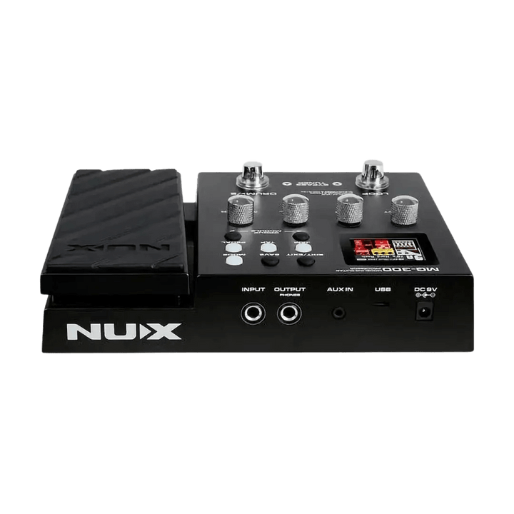 Nux MG300 - Pedalera multiefecto para guitarra | ¡Ingresa al NUX MG-300, el modelador que te dejará boquiabierto! El bloque de preefectos recrea a la perfección el increíble sonido característico de los pedales analógicos reales de overdrive/distorsión. -
