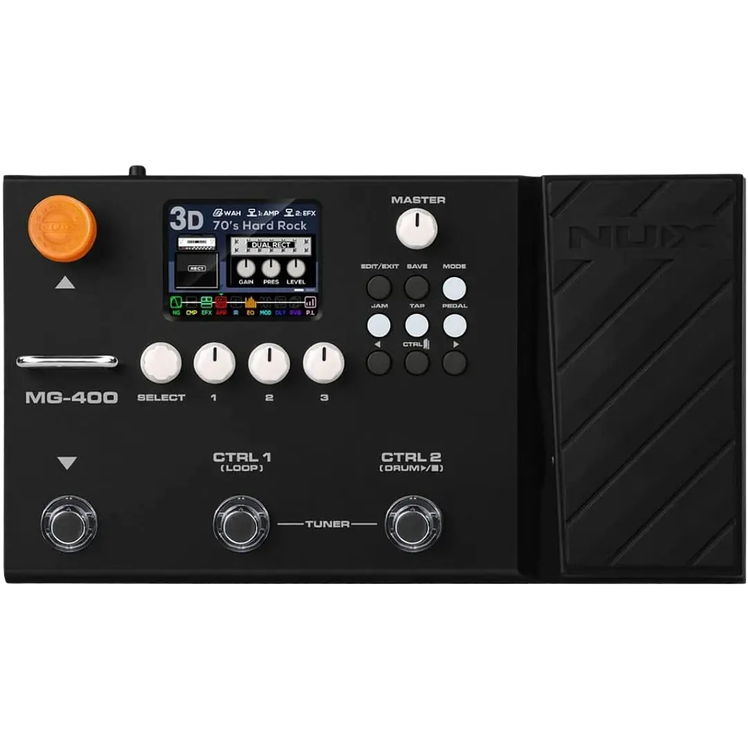 Nux MG400 - Pedalera multiefecto para guitarra