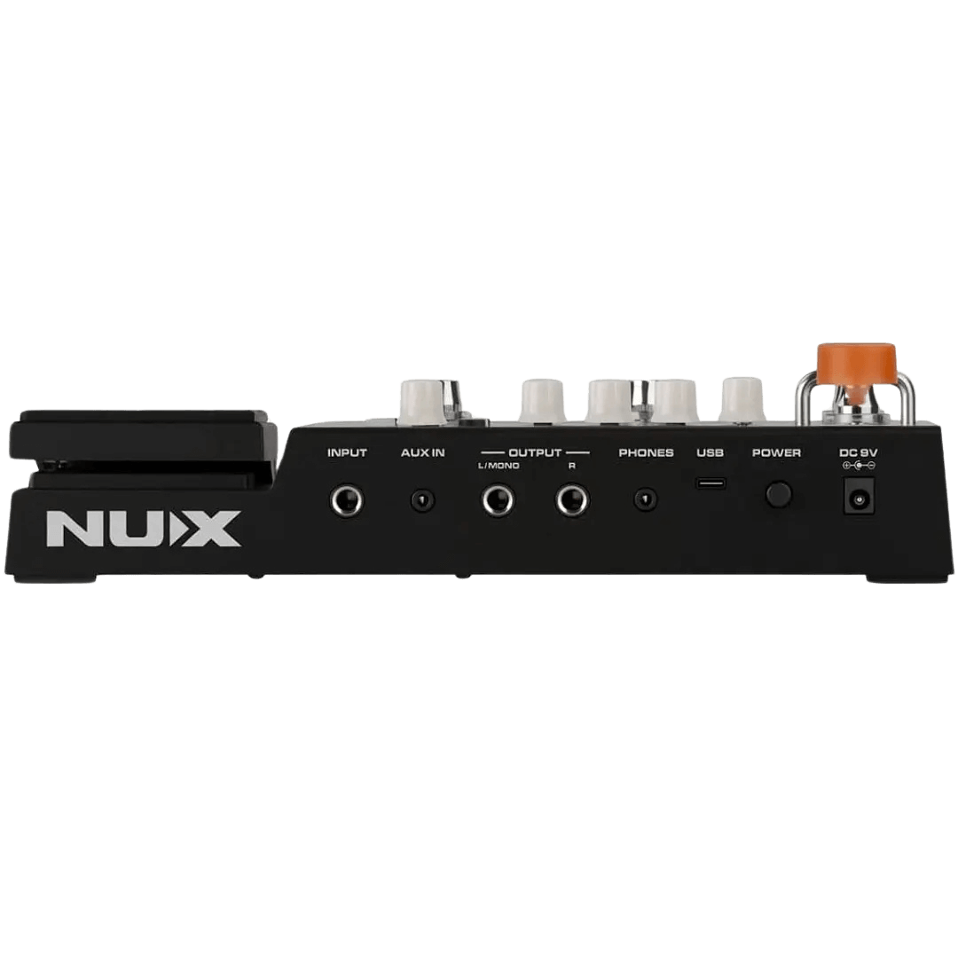 Nux MG400 - Pedalera multiefecto para guitarra | El NUX MG-400 es una pedalera asombrosa al igual que su modelo anterior, el MG-300. El MG-400 tiene 2 potentes chips DSP para el algoritmo de modelado de amplificador de white-box de alta definición (TS/AC-