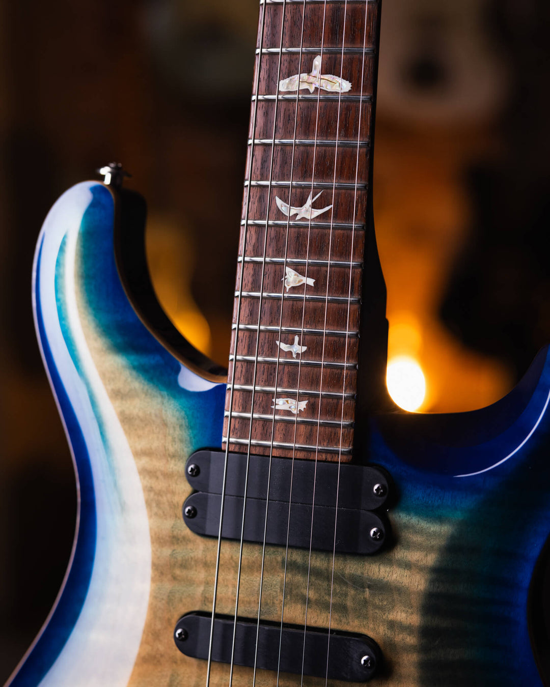 PRS 513 Flamed Maple Faded Blue Burst 2014