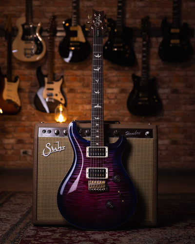 PRS Custom 24 10 Top Violet Blue Burst 2019 - Guitarra Eléctrica