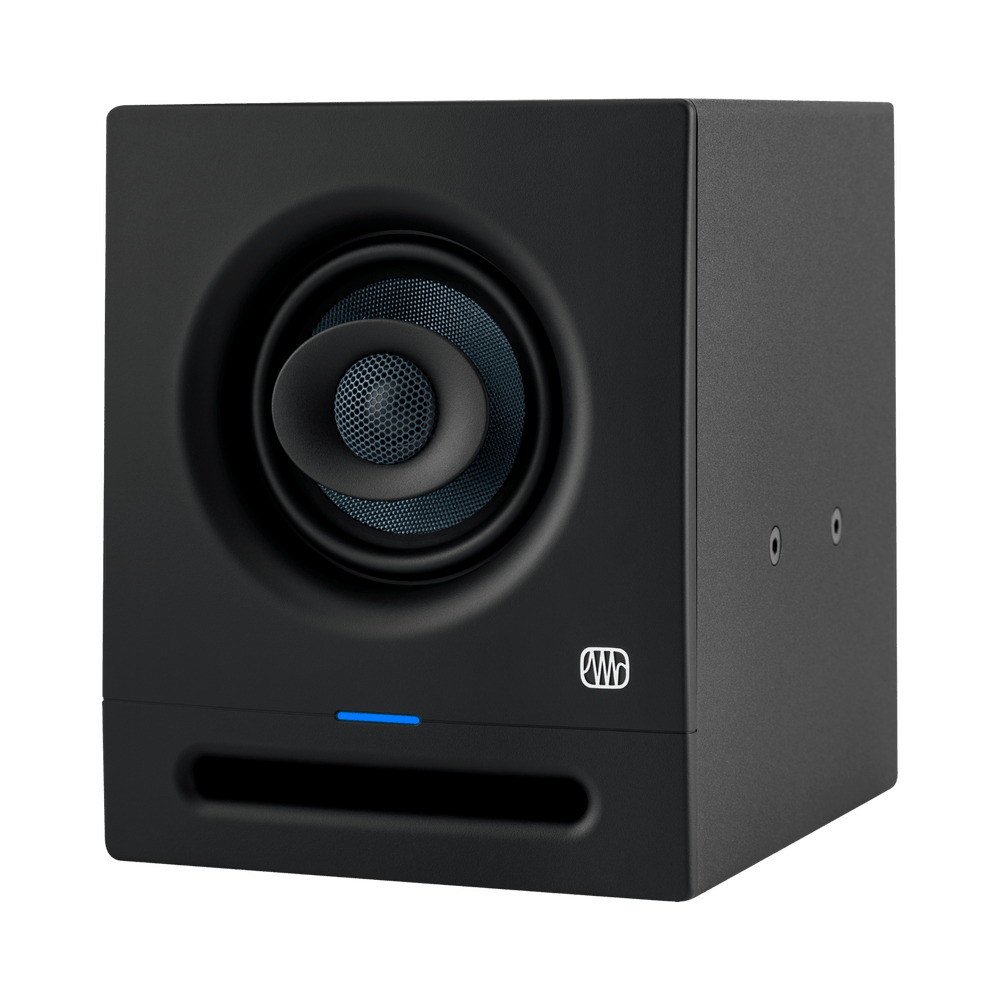 Presonus Eris PRO 4 - Monitor de Estudio Activo 4.5" | Monitor de estudio coaxial activo de 4,5" diseñado para una imagen estéreo precisa y coherente. Ofrece 80 W de potencia total con respuesta de frecuencia de 50 Hz a 20 kHz. Incorpora controles acústic