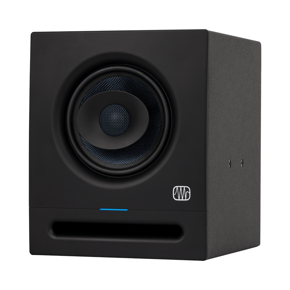 Presonus Eris PRO 6 - Monitor de Estudio Activo 6.5" | Monitor de estudio activo coaxial de 6,5" con diseño de fuente puntual para una imagen estéreo precisa. Ofrece 140 W de potencia biamplificada y una respuesta en frecuencia de 35 Hz a 20 kHz. Incorpor