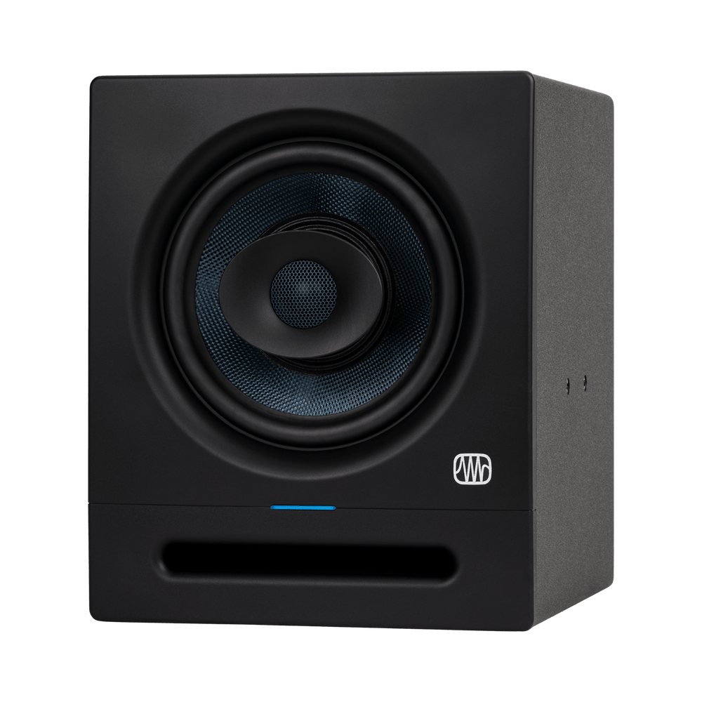 Presonus Eris PRO 8 - Monitor de Estudio Activo 8" | Monitor de estudio activo coaxial de 8" con diseño de fuente puntual para una imagen estéreo precisa y coherente. Ofrece 140 W de potencia biamplificada y una respuesta en frecuencia extendida de 35 Hz