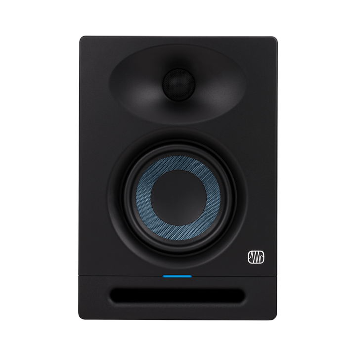Presonus Eris ST4 - Monitor de Estudio Activo 4.5" | Monitor de estudio activo de 4,5" con diseño de dos vías y guía de onda EBM para una imagen estéreo precisa. Ofrece 50 W de potencia total y una respuesta en frecuencia de 55 Hz a 20 kHz. Incorpora cont
