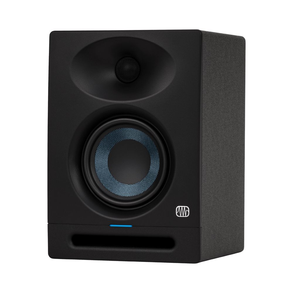 Presonus Eris ST4 - Monitor de Estudio Activo 4.5" | Monitor de estudio activo de 4,5" con diseño de dos vías y guía de onda EBM para una imagen estéreo precisa. Ofrece 50 W de potencia total y una respuesta en frecuencia de 55 Hz a 20 kHz. Incorpora cont