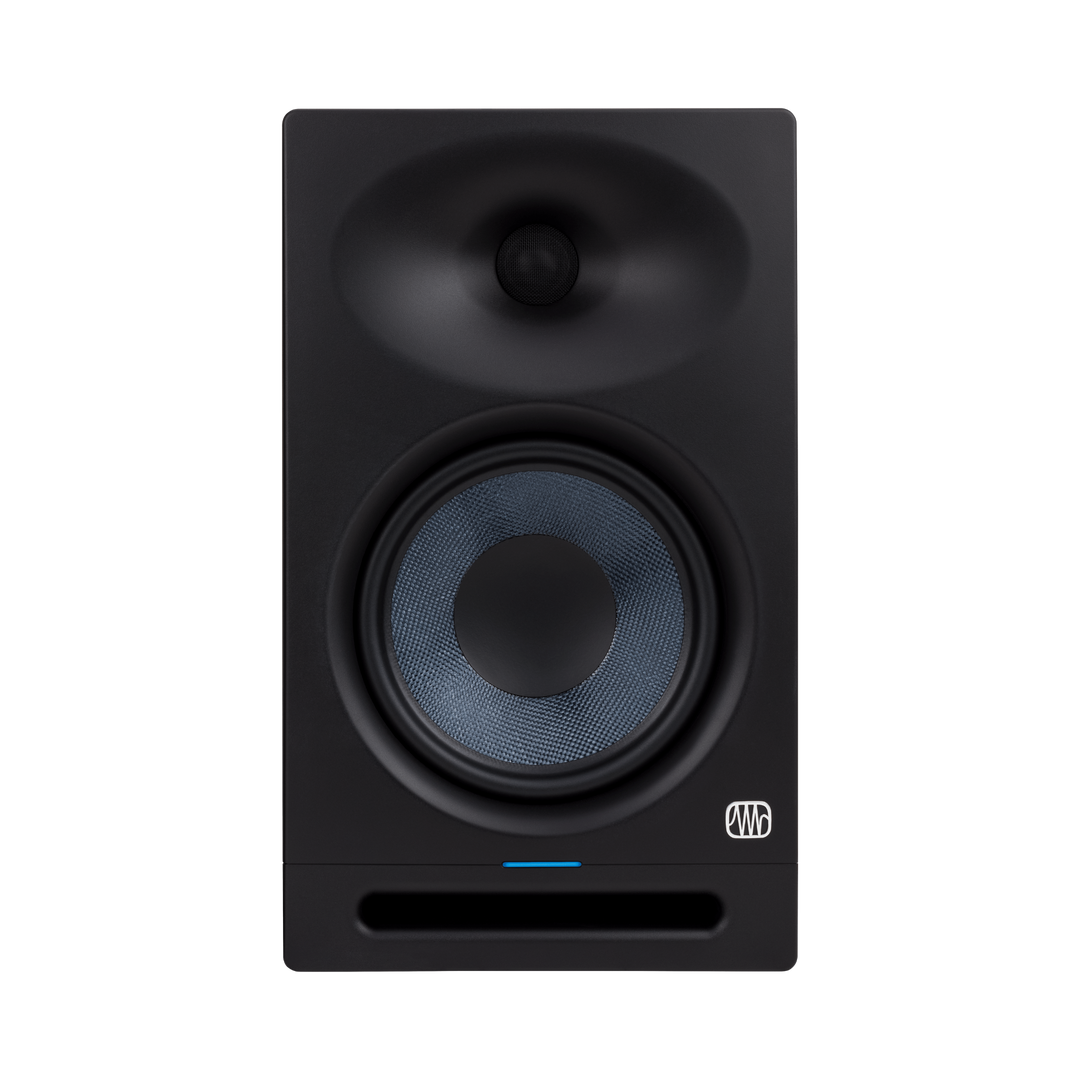 Presonus Eris ST8 - Monitor de Estudio Activo 8" | Monitor de estudio activo de 8" con diseño de dos vías y puerto de graves frontal, ideal para mezcla crítica en espacios profesionales. Ofrece 140 W de potencia biamplificada y una respuesta en frecuencia
