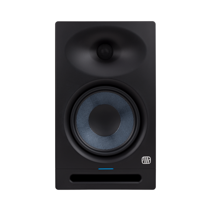 Presonus Eris ST8 - Monitor de Estudio Activo 8" | Monitor de estudio activo de 8" con diseño de dos vías y puerto de graves frontal, ideal para mezcla crítica en espacios profesionales. Ofrece 140 W de potencia biamplificada y una respuesta en frecuencia