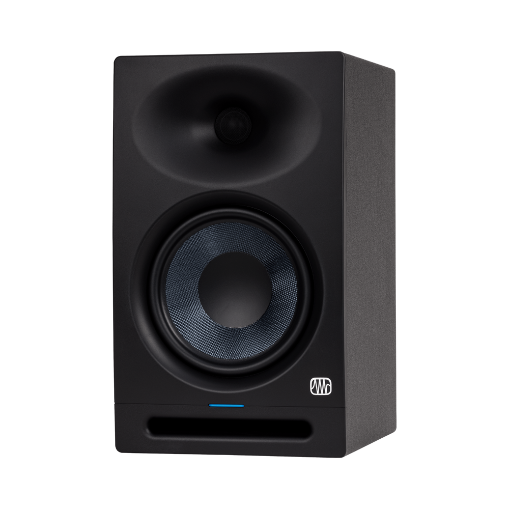 Presonus Eris ST8 - Monitor de Estudio Activo 8" | Monitor de estudio activo de 8" con diseño de dos vías y puerto de graves frontal, ideal para mezcla crítica en espacios profesionales. Ofrece 140 W de potencia biamplificada y una respuesta en frecuencia