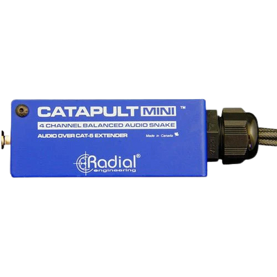 Radial Catapult Mini RX - Snake Cat5 de 4 canales