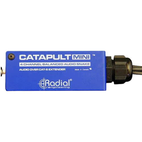 Radial Catapult Mini TX - Snake Cat5 de 4 canales