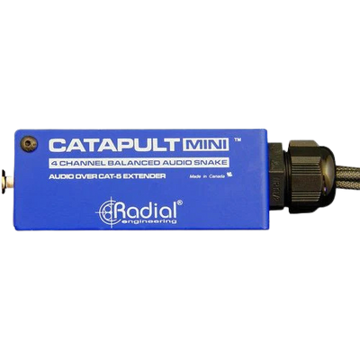 Radial Catapult Mini TX - Snake Cat5 de 4 canales
