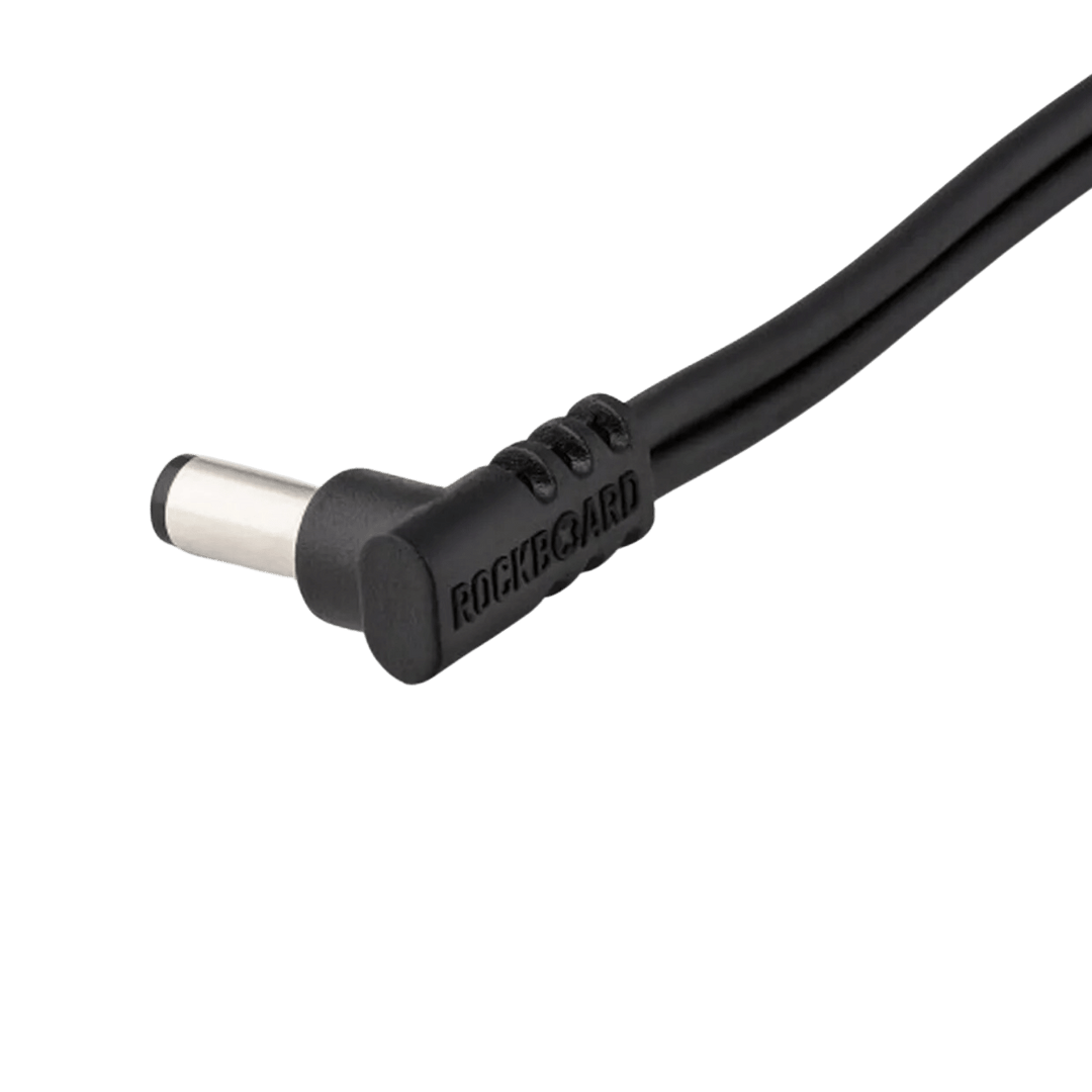 Cable de Energía Rockboard DC6 Angulado | Cable para conexión en cadena RockBoard, 6 salidas, en ángulo. Los cables de alimentación RockBoard Flat Daisy Chain son cables de alimentación de alta calidad para pedales de efectos y se desarrollaron a partir d