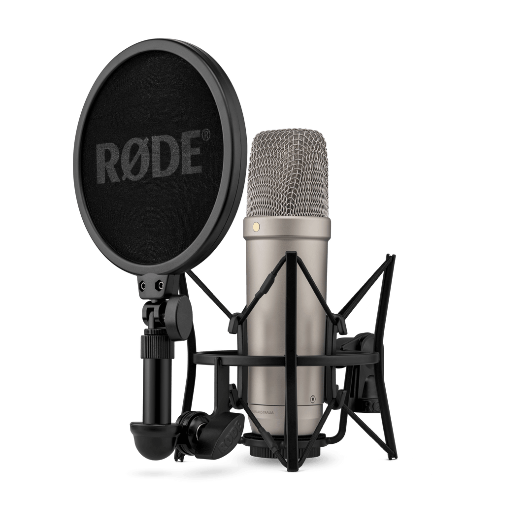 Rode NT1 5th Generation Silver - Micrófono condensador de estudio, XLR-USBC | El NT1 de 5ª Generación es un revolucionario micrófono de condensador para estudio que fusiona el sonido clásico del icónico NT1 con la tecnología más avanzada de última generac