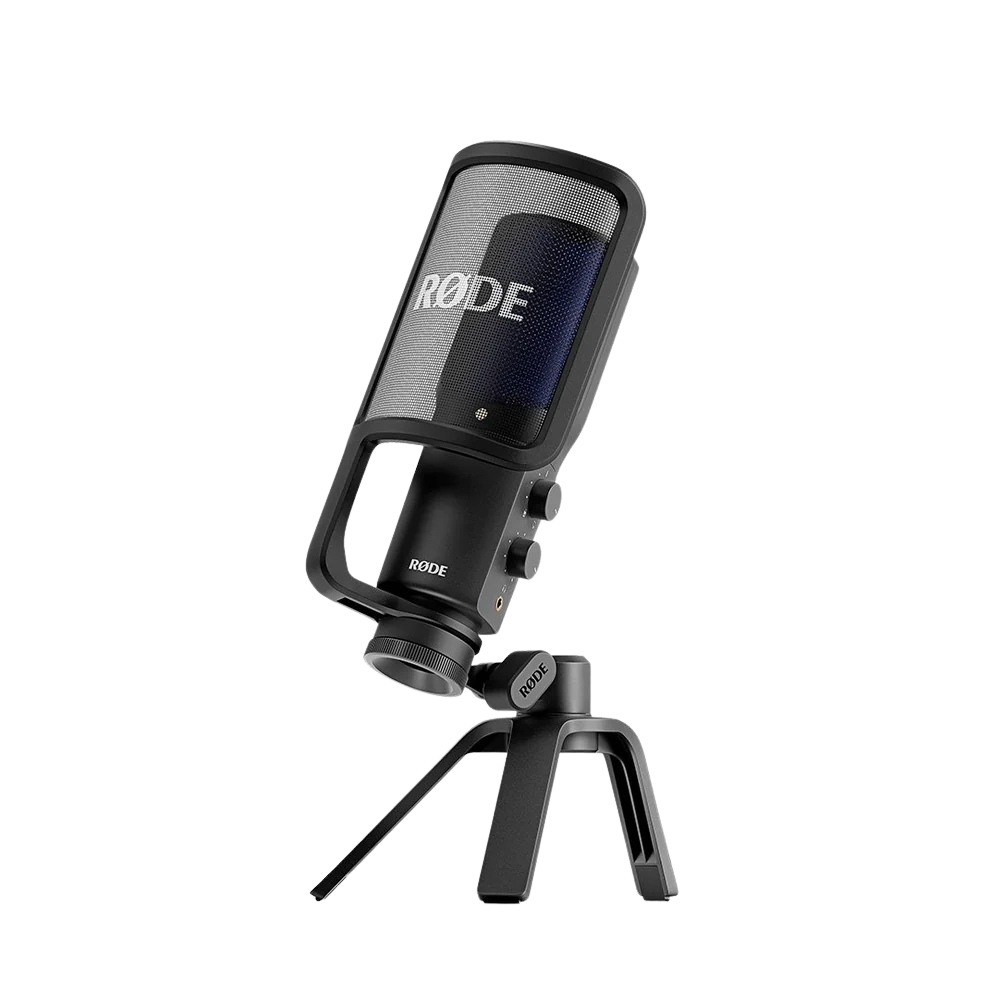 Rode NT-USB+ - Micrófono USB | El NT-USB+ es un micrófono USB profesional que hace que la captura de sonido con calidad de estudio sea supersencilla. Basándose en el legado del legendario NT-USB con características de última generación, destaca en una amp