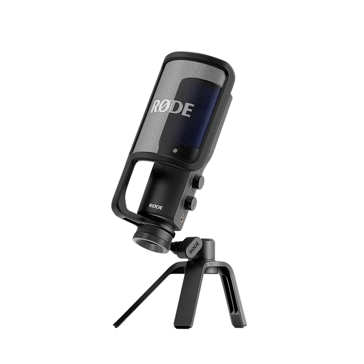 Rode NT-USB+ - Micrófono USB | El NT-USB+ es un micrófono USB profesional que hace que la captura de sonido con calidad de estudio sea supersencilla. Basándose en el legado del legendario NT-USB con características de última generación, destaca en una amp