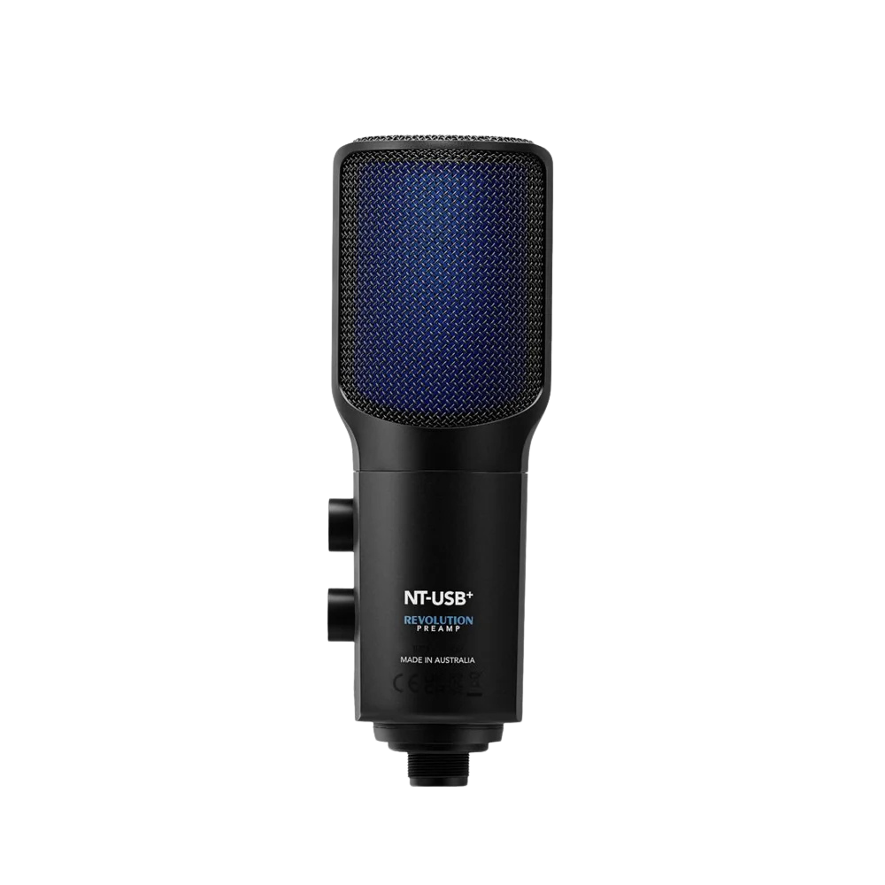 Rode NT-USB+ - Micrófono USB | El NT-USB+ es un micrófono USB profesional que hace que la captura de sonido con calidad de estudio sea supersencilla. Basándose en el legado del legendario NT-USB con características de última generación, destaca en una amp