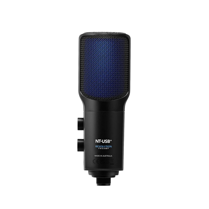 Rode NT-USB+ - Micrófono USB | El NT-USB+ es un micrófono USB profesional que hace que la captura de sonido con calidad de estudio sea supersencilla. Basándose en el legado del legendario NT-USB con características de última generación, destaca en una amp