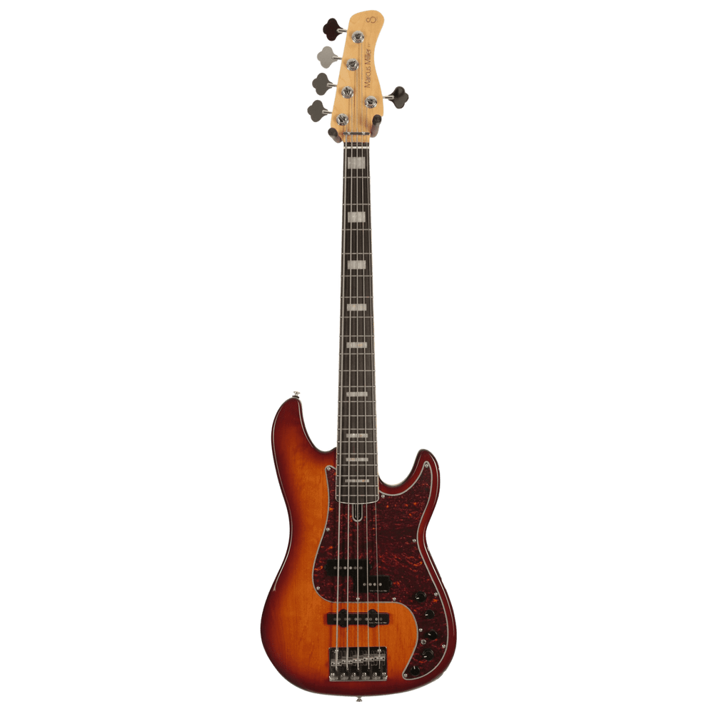 Sire P7 Alder-5 Tobacco Sunburst (2nd Gen) - Bajo Eléctrico | Si me hubiesen mostrado los bajos Sire guiándonos solamente por el precio, habría tenido muchas dudas sobre qué tan buenos serían. Afortunadamente, tuve la oportunidad de ver uno y tocarlo sin