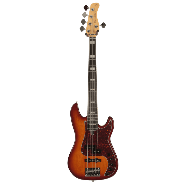Sire P7 Alder-5 Tobacco Sunburst (2nd Gen) - Bajo Eléctrico | Si me hubiesen mostrado los bajos Sire guiándonos solamente por el precio, habría tenido muchas dudas sobre qué tan buenos serían. Afortunadamente, tuve la oportunidad de ver uno y tocarlo sin