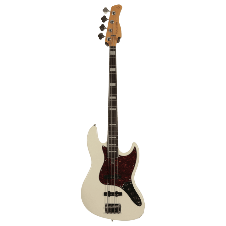 Sire V7 Alder Antique White (2nd Gen) - Bajo Eléctrico | Si me hubiesen mostrado los bajos Sire guiándonos solamente por el precio, habría tenido muchas dudas sobre qué tan buenos serían. Afortunadamente, tuve la oportunidad de ver uno y tocarlo sin saber