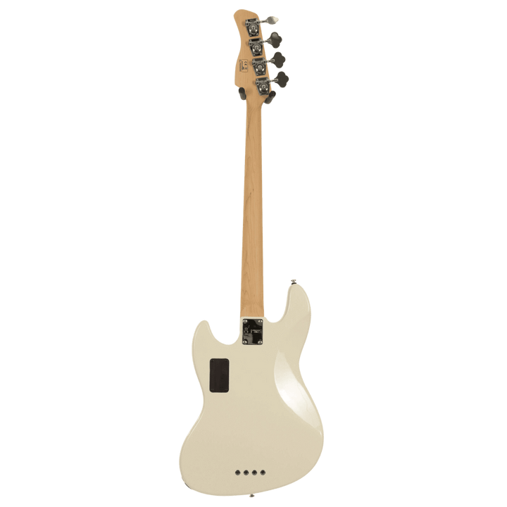 Sire V7 Alder Antique White (2nd Gen) - Bajo Eléctrico | Si me hubiesen mostrado los bajos Sire guiándonos solamente por el precio, habría tenido muchas dudas sobre qué tan buenos serían. Afortunadamente, tuve la oportunidad de ver uno y tocarlo sin saber