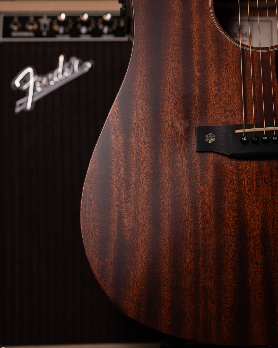 Sigma SDM-15E Solid Mahogany - Guitarra Electroacústica